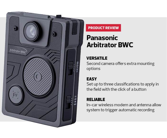 Review Panasonic Arbitrator BWC Body Camera Helps Law Enforcement