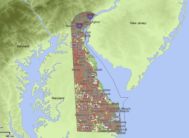 Delaware broadband map Delaware broadband map