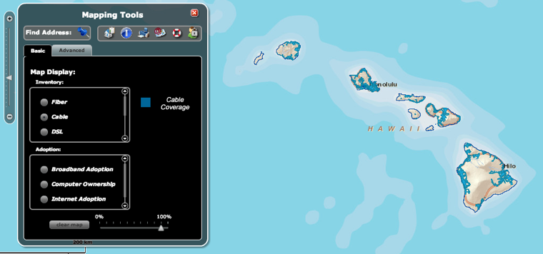 Hawaii broadband map Hawaii broadband map