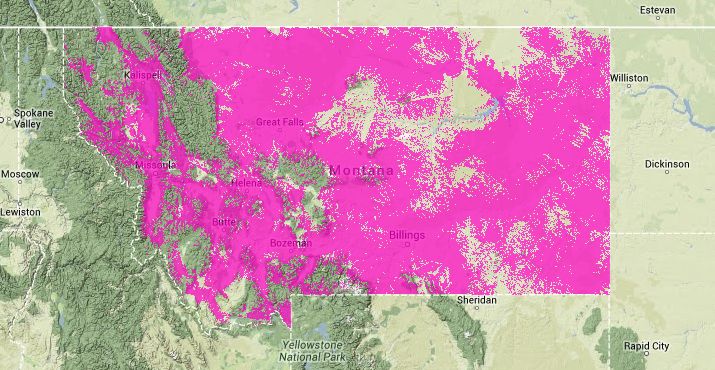 Montana broadband map Montana broadband map