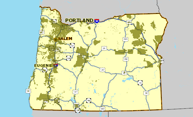 Oregon broadband map Oregon broadband map